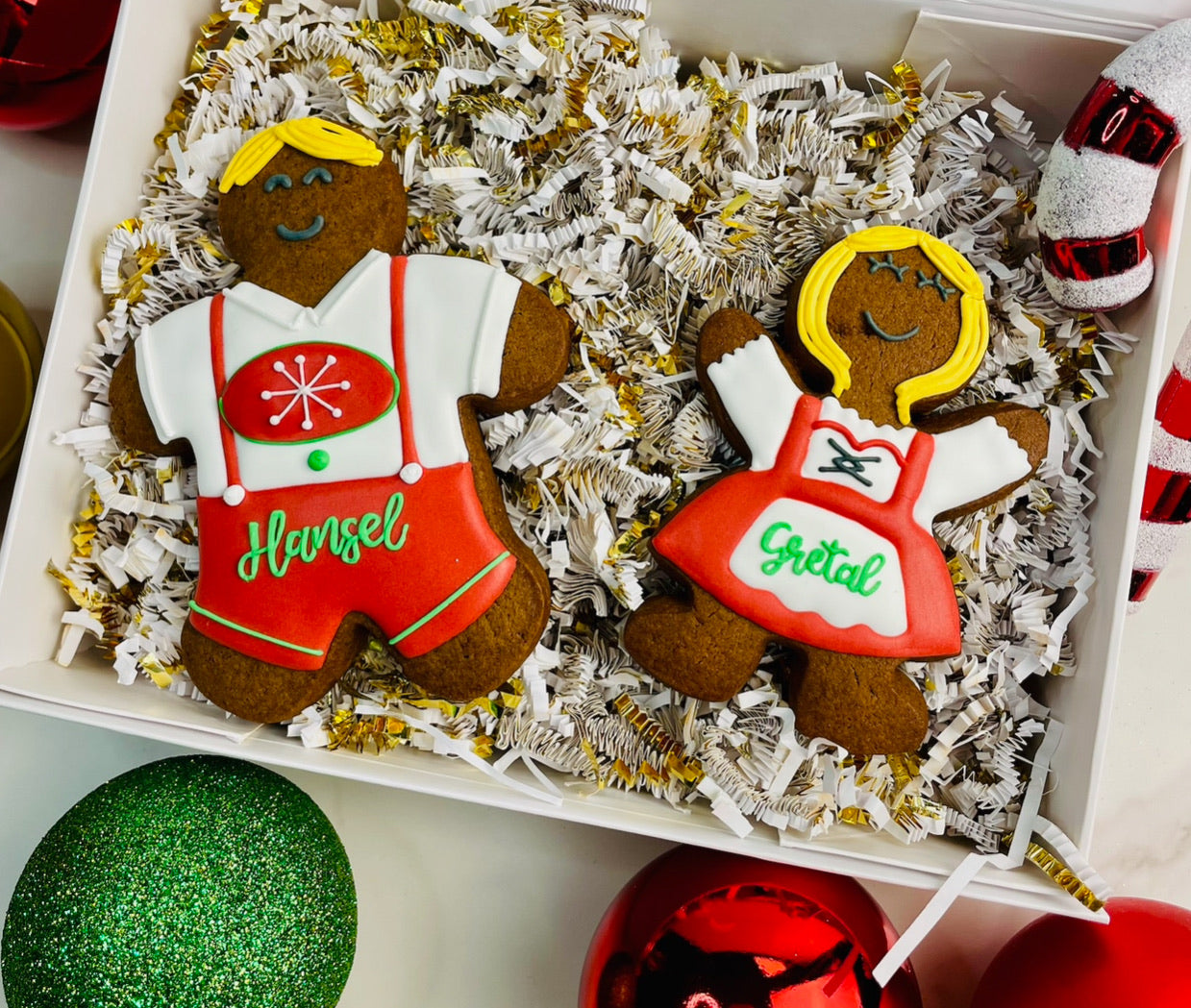 テディベア　　Ginger Cookie PZ Ginger Couple, Set of 2 – Great One Cookie Company