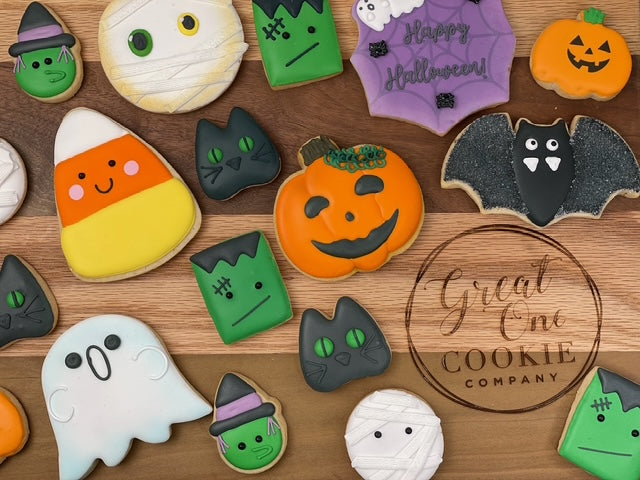 Halloween PZ Cookies, Set of 3